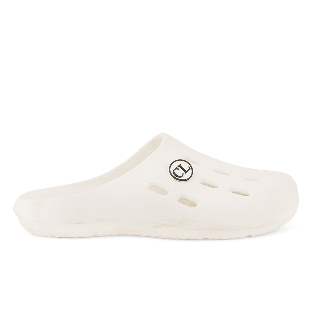 Men Perforated Slip On Mule Clogs