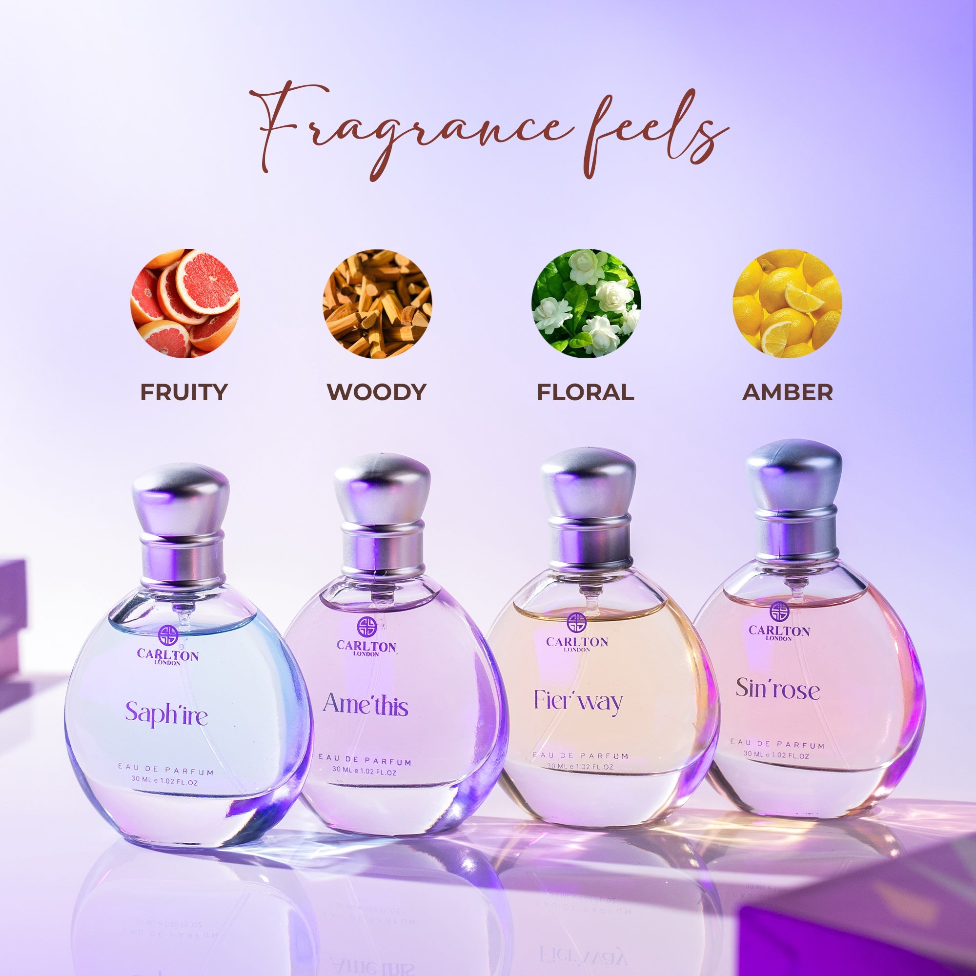 Women Exotique Gift Set Of 4 - 30Ml  Each