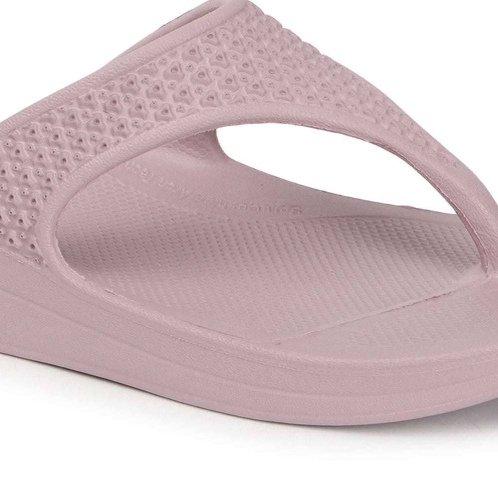 Women Solid Casual Thong Wedge Sandals