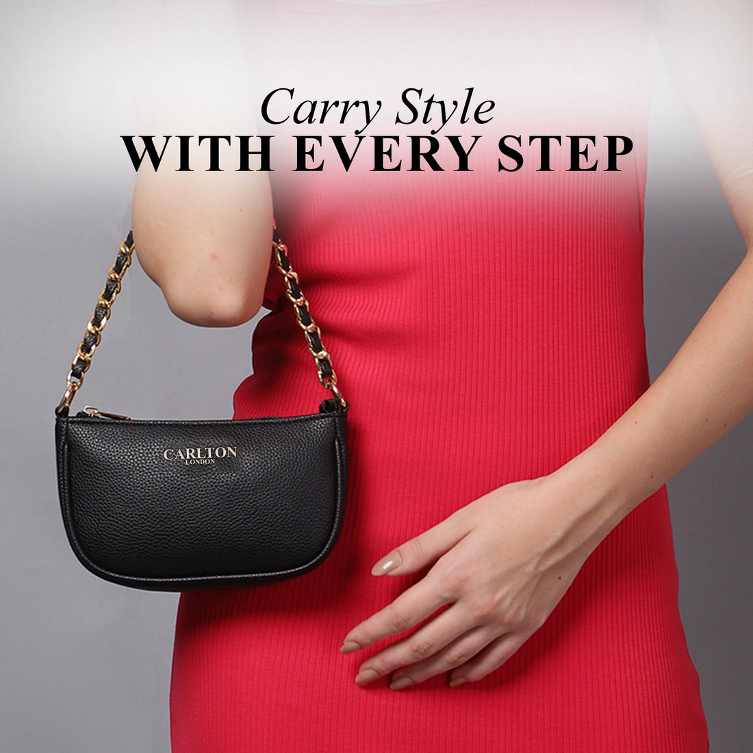 Carlton London Women Handbag - CLLP-905 BLACK