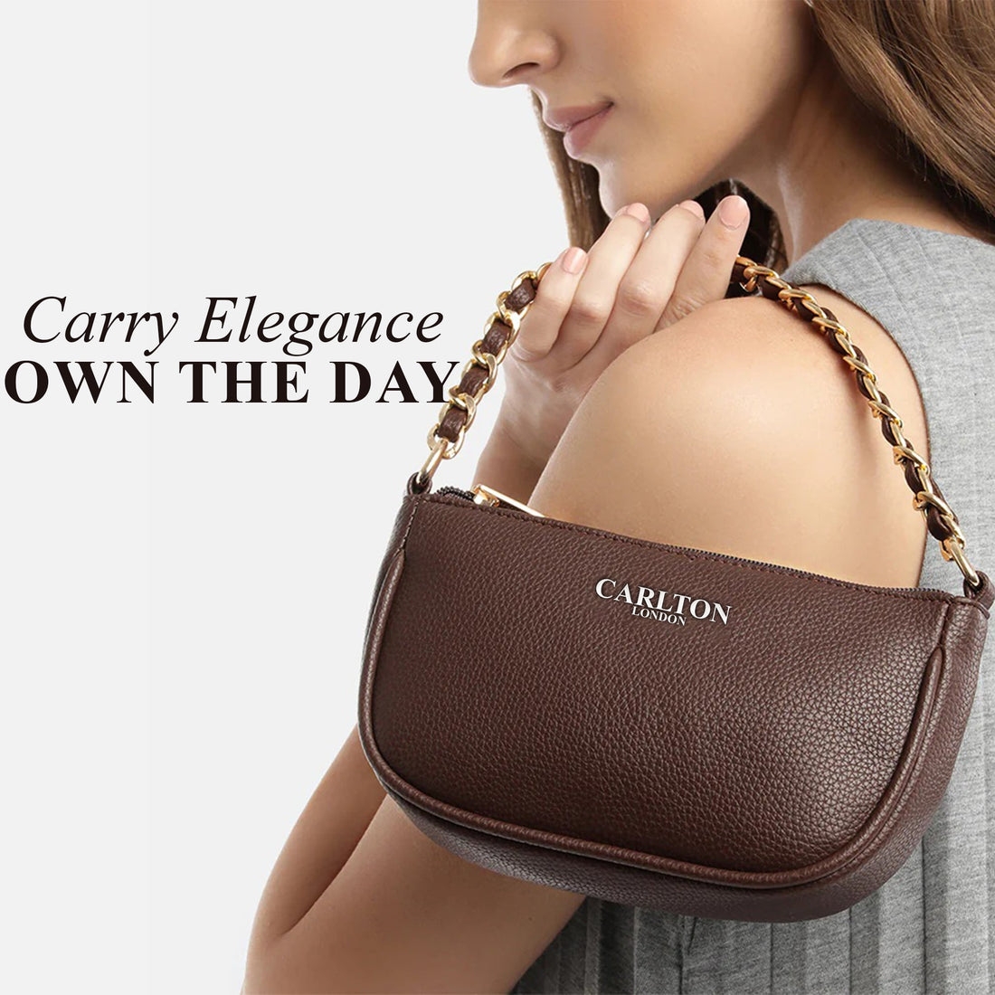 Carlton London Women Handbag - CLLP-905 BROWN