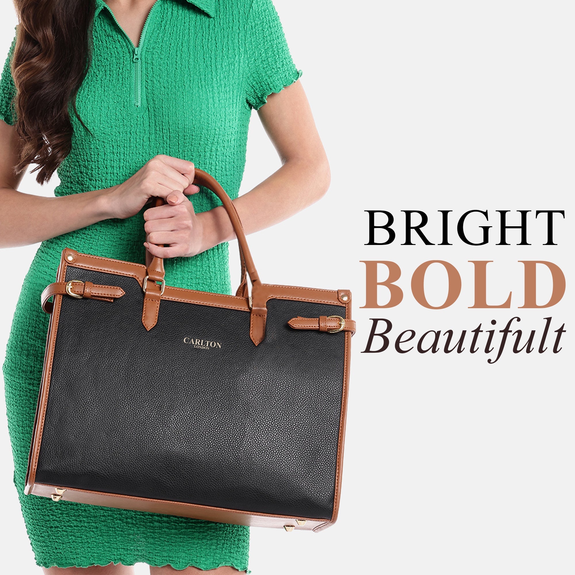 Carlton London Women Handbag - CLLP-1041 BLACK