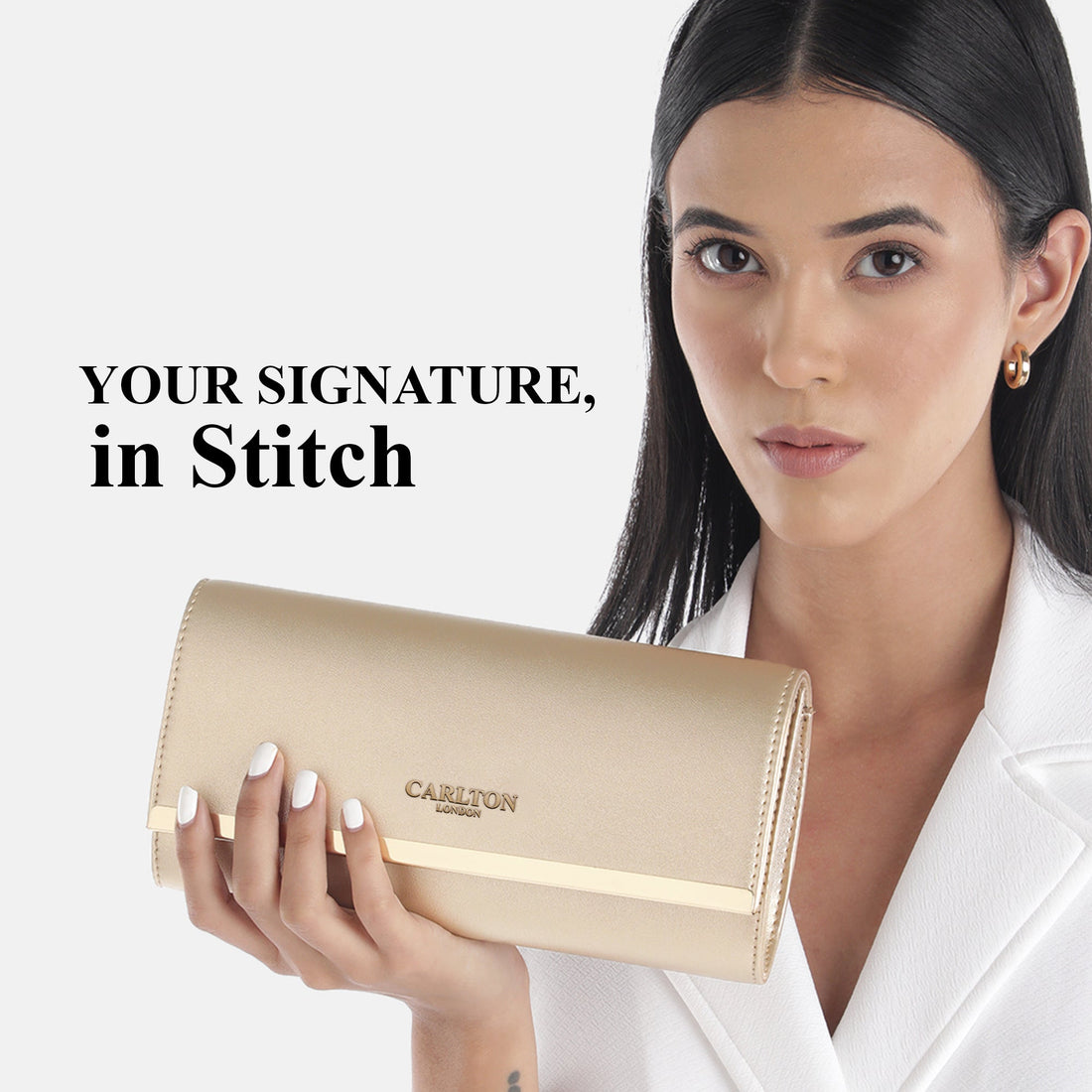 Carlton London Women Handbag - CLLP-996 LT.GOLD