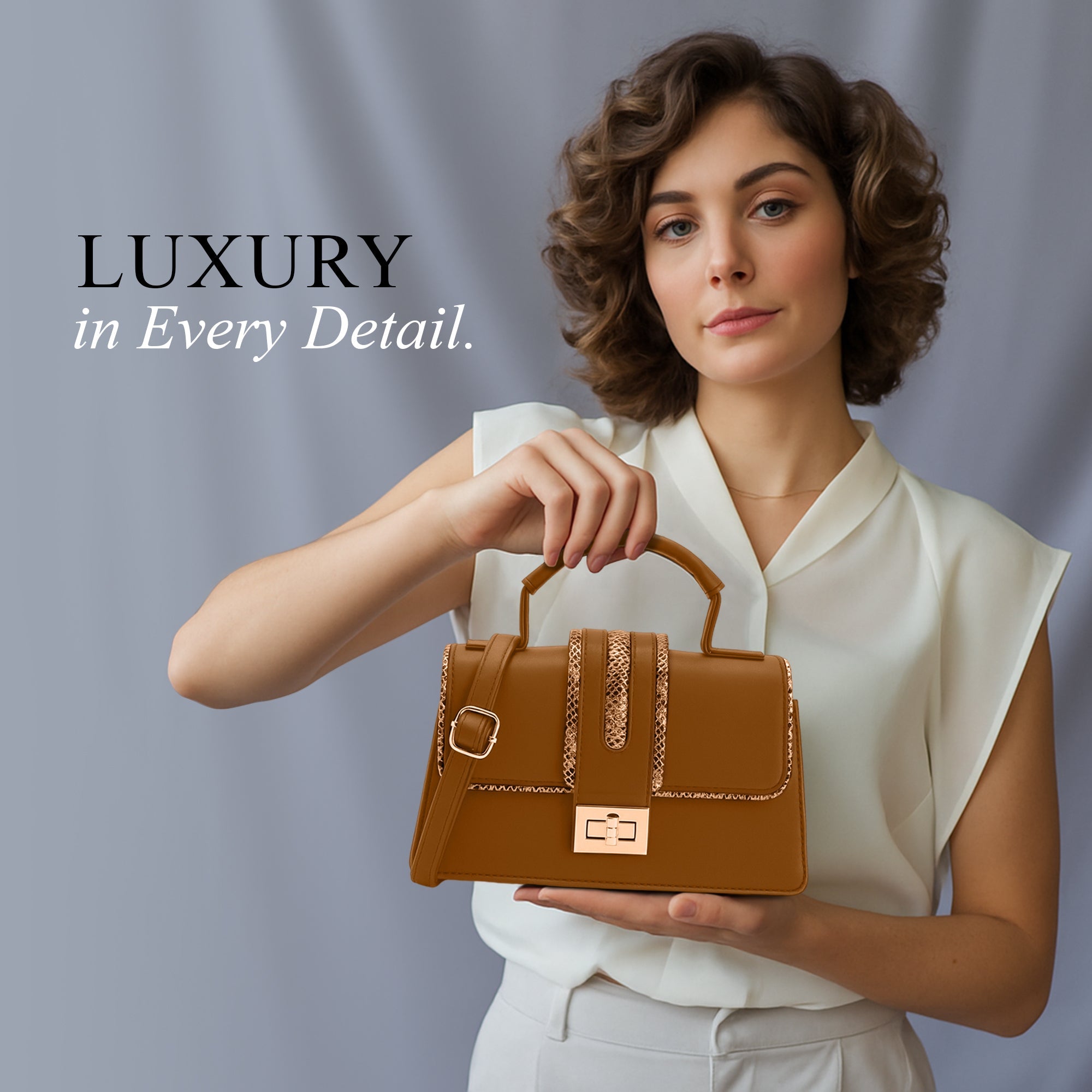 Carlton London Women Handbag - CLLP-984 BEIGE