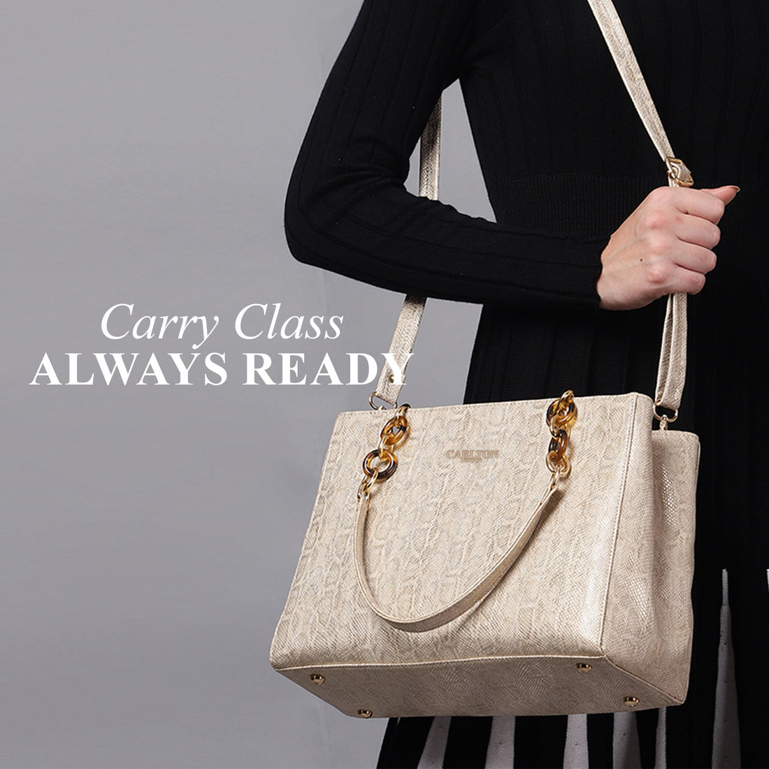 Carlton London Women Handbag - CLLP-839 GOLD