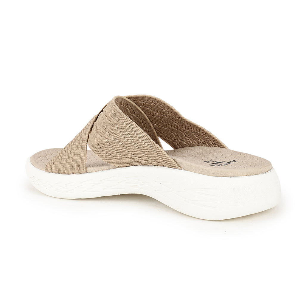 Women Criss Cross Klynit Comfort Slides