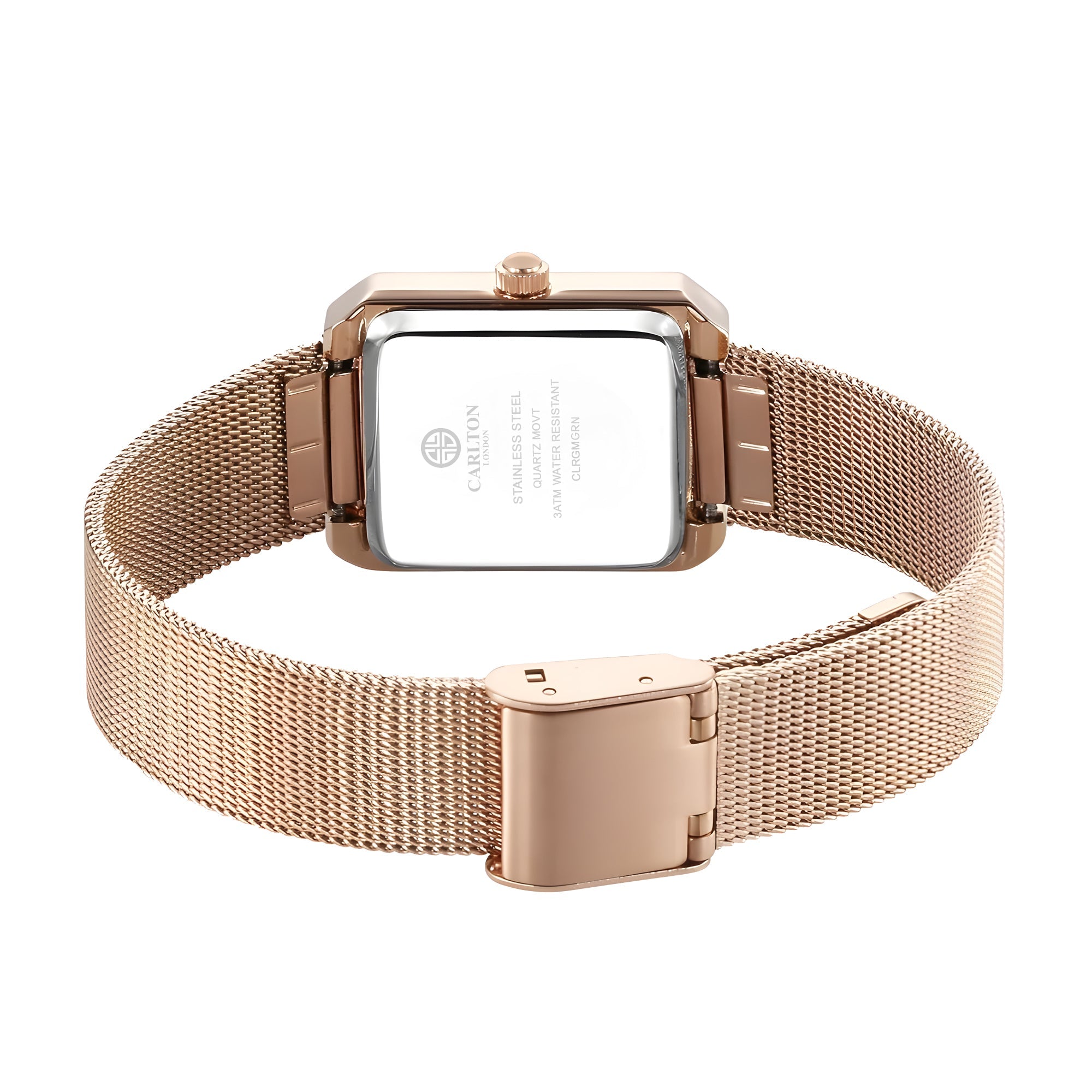 Brixton: Women Green/Rose Gold Stainless Steel Analog Watch - CLRGMGRN
