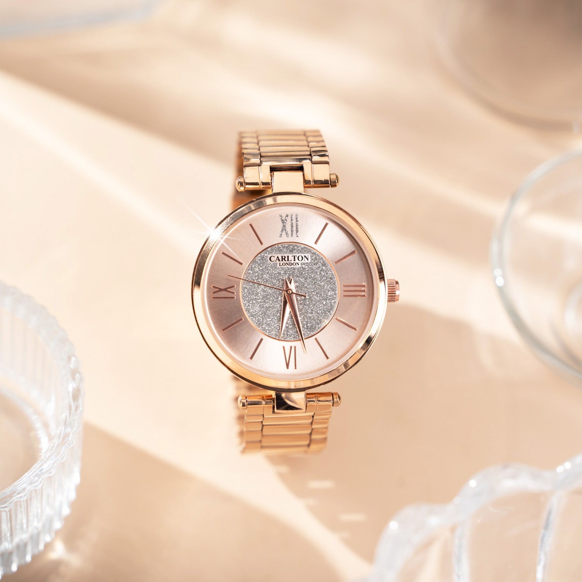 Sabrina Women Analog Rose Gold Watch-CLRGSPNK
