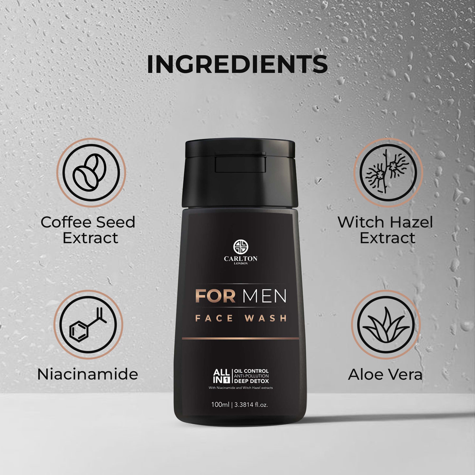 Men Face Wash - 100Ml