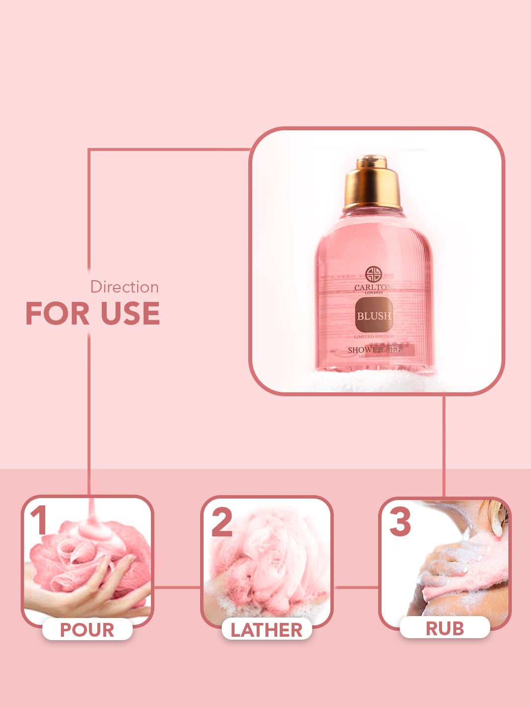 Blush Shower Gel - 180Ml
