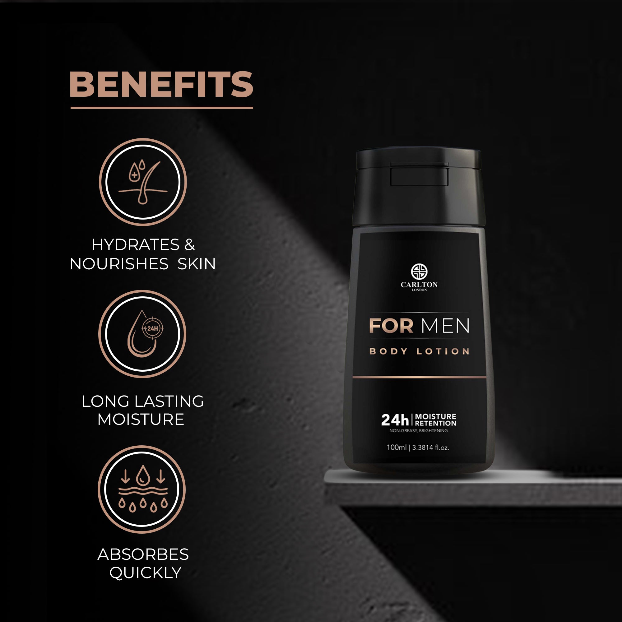 Men Body Lotion - 100Ml