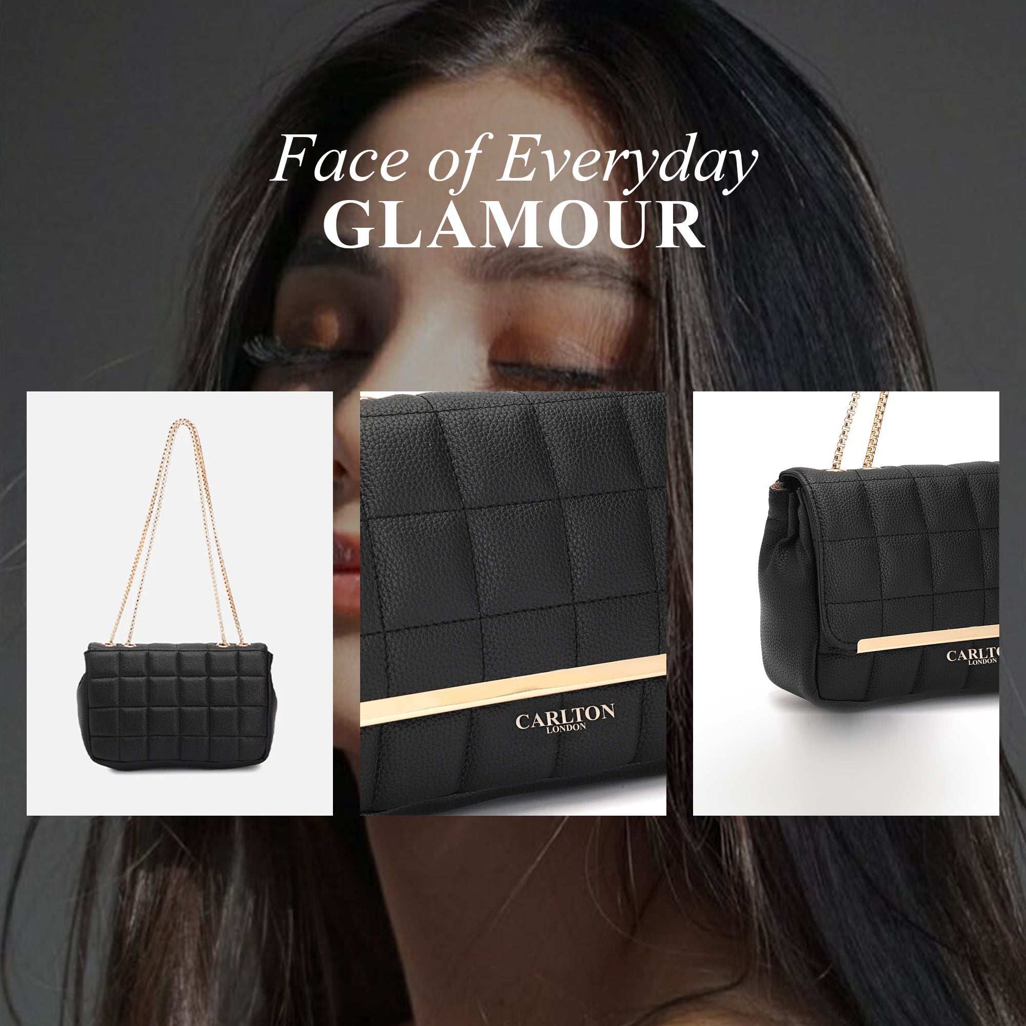 Carlton London Women Handbag - CLLP-971 BLACK