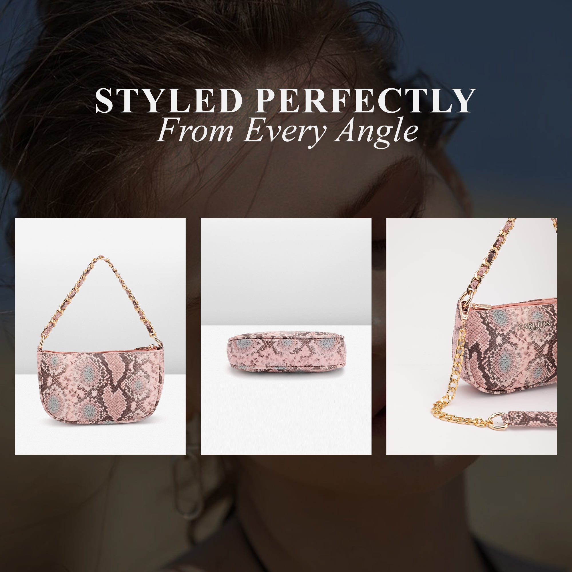 Carlton London Women Handbag - CLLP-1021 PINK