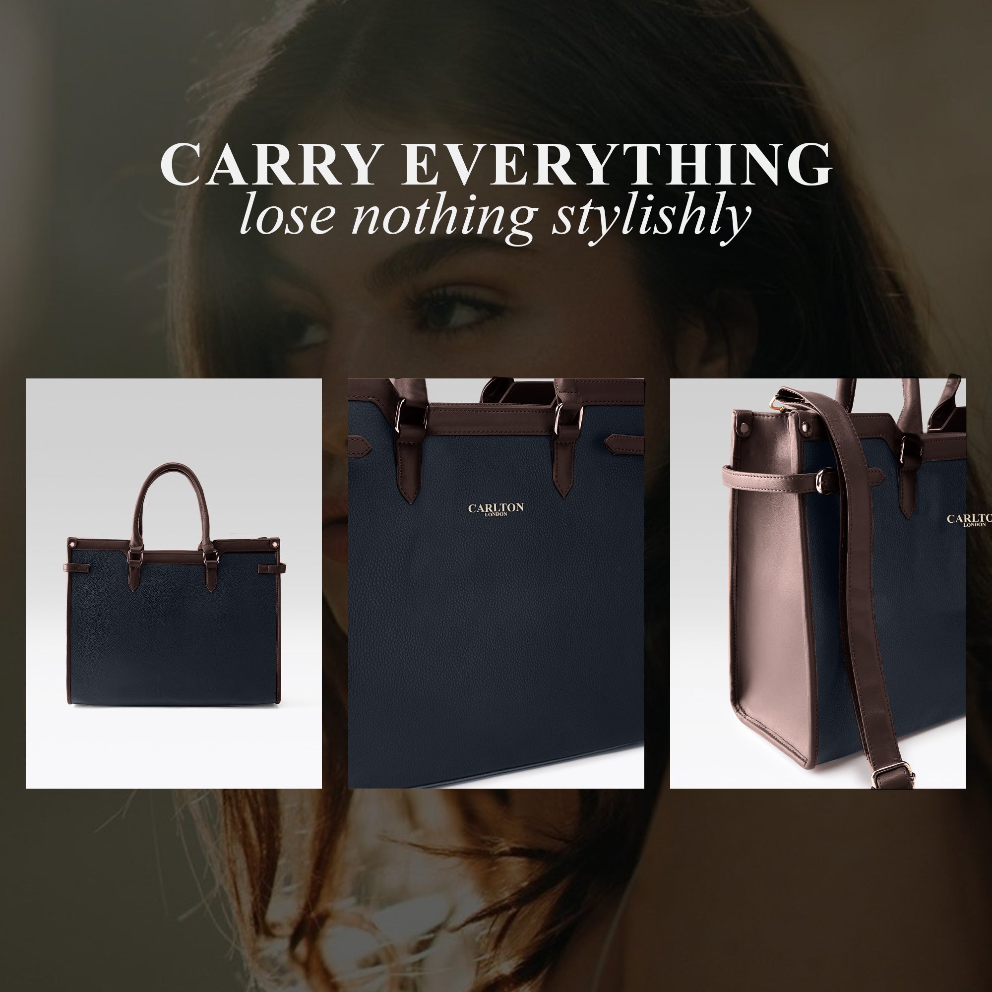 Carlton London Women Handbag - CLLP-1041 NAVY