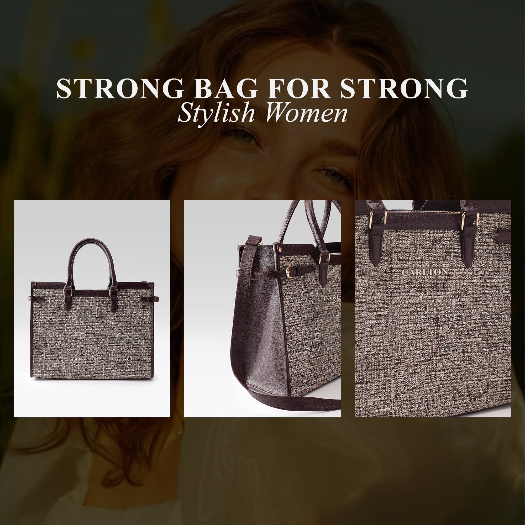 Carlton London Women Handbag - CLLP-1042 BROWN
