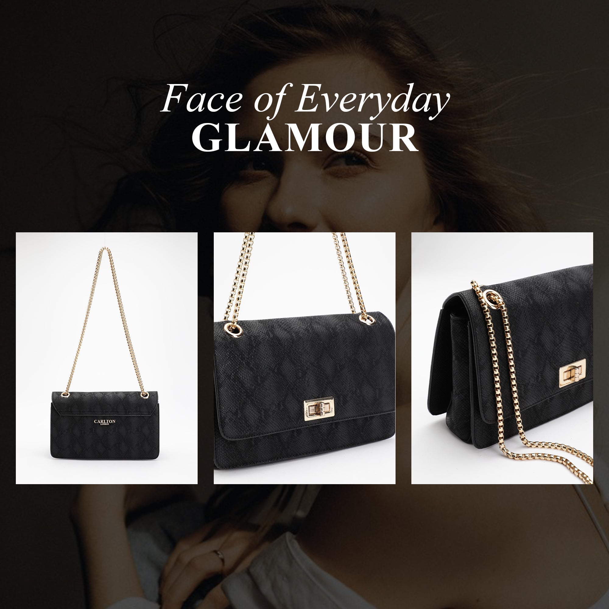 Carlton London Women Handbag - CLLP-914 BLACK