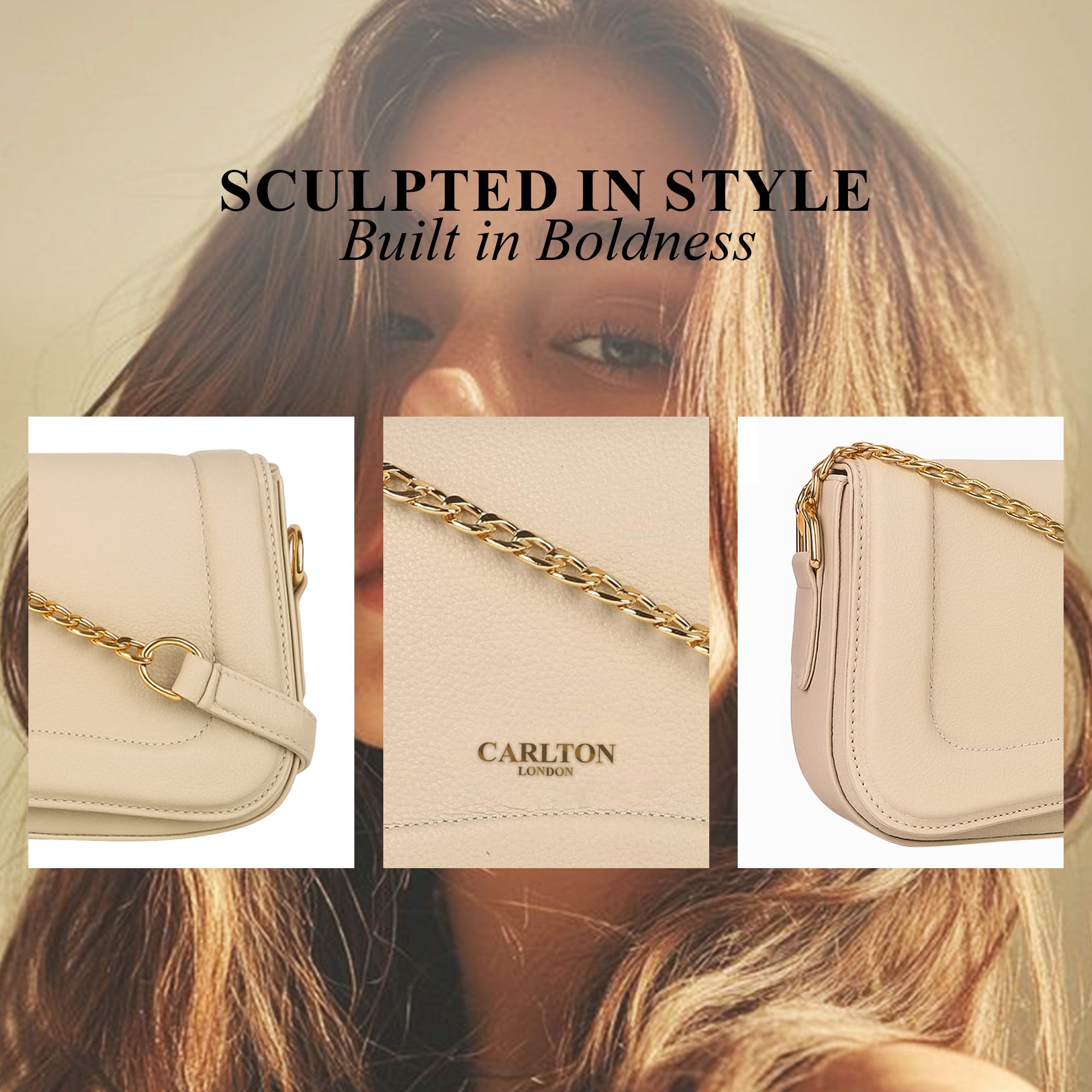 Carlton London Women Handbag - CLLP-959 CREAM_