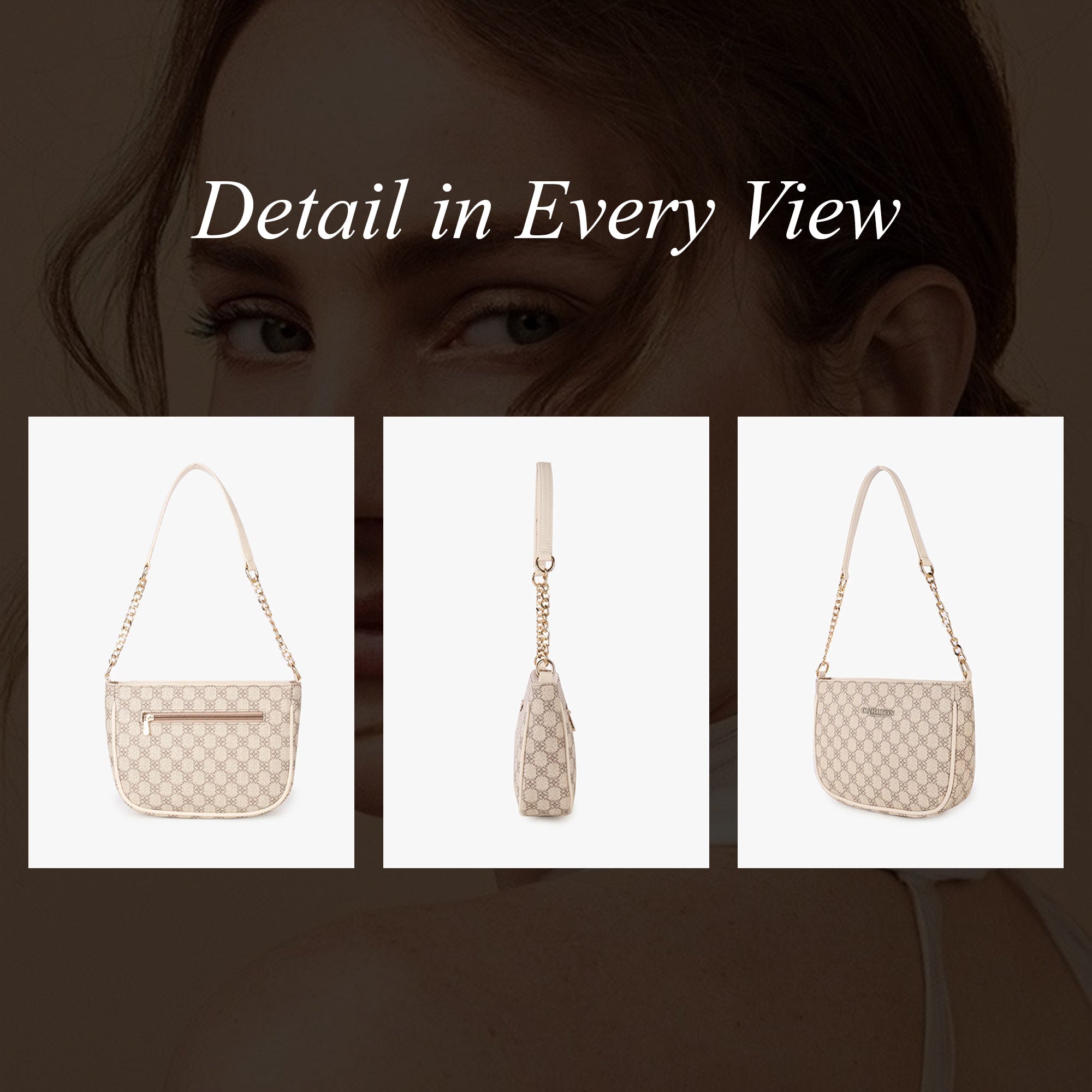 Carlton London Women Handbag - CLLP-903 BEIGE