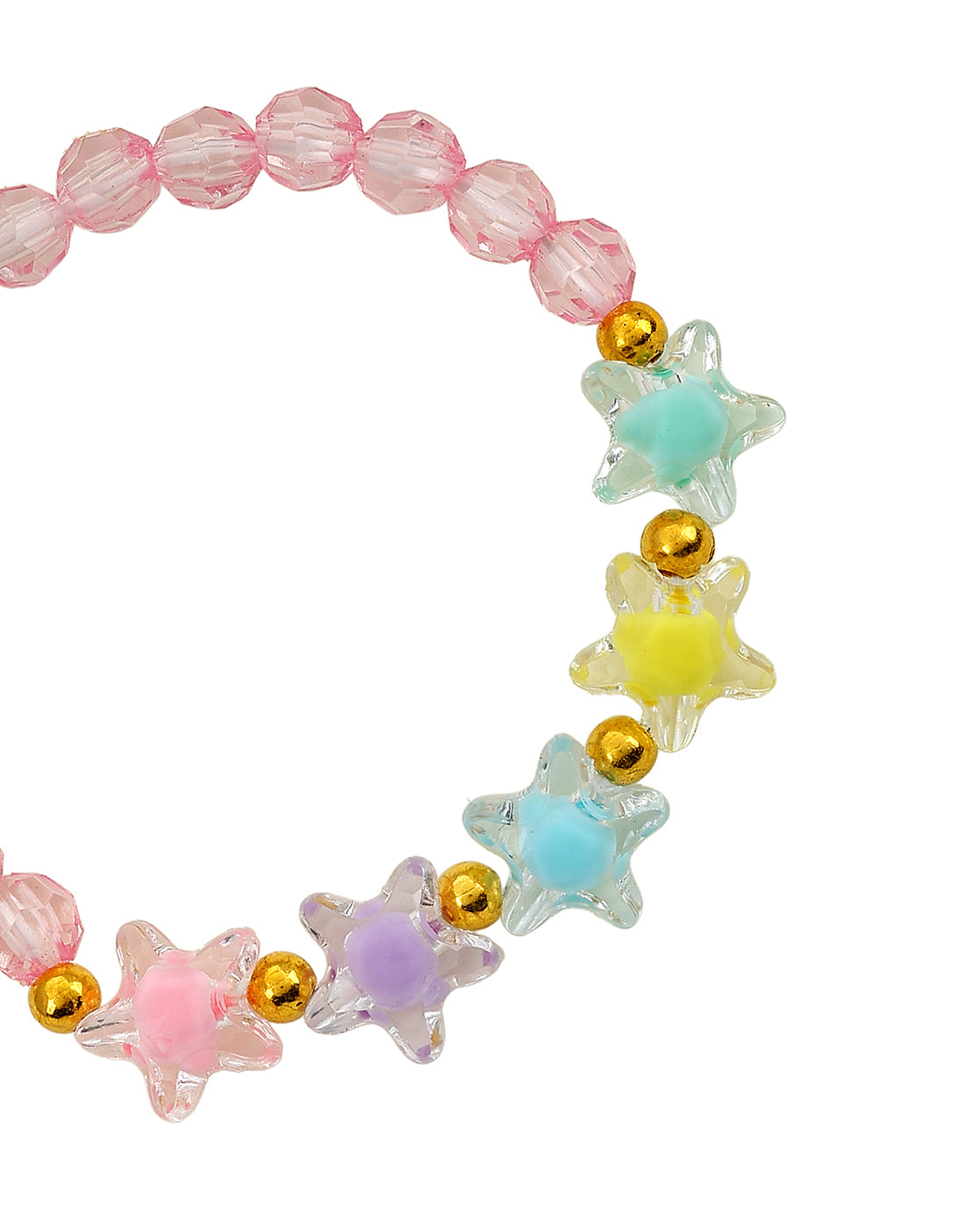 Girl Set of 3 Butterfly-Love Star Multi Charm Bracelet