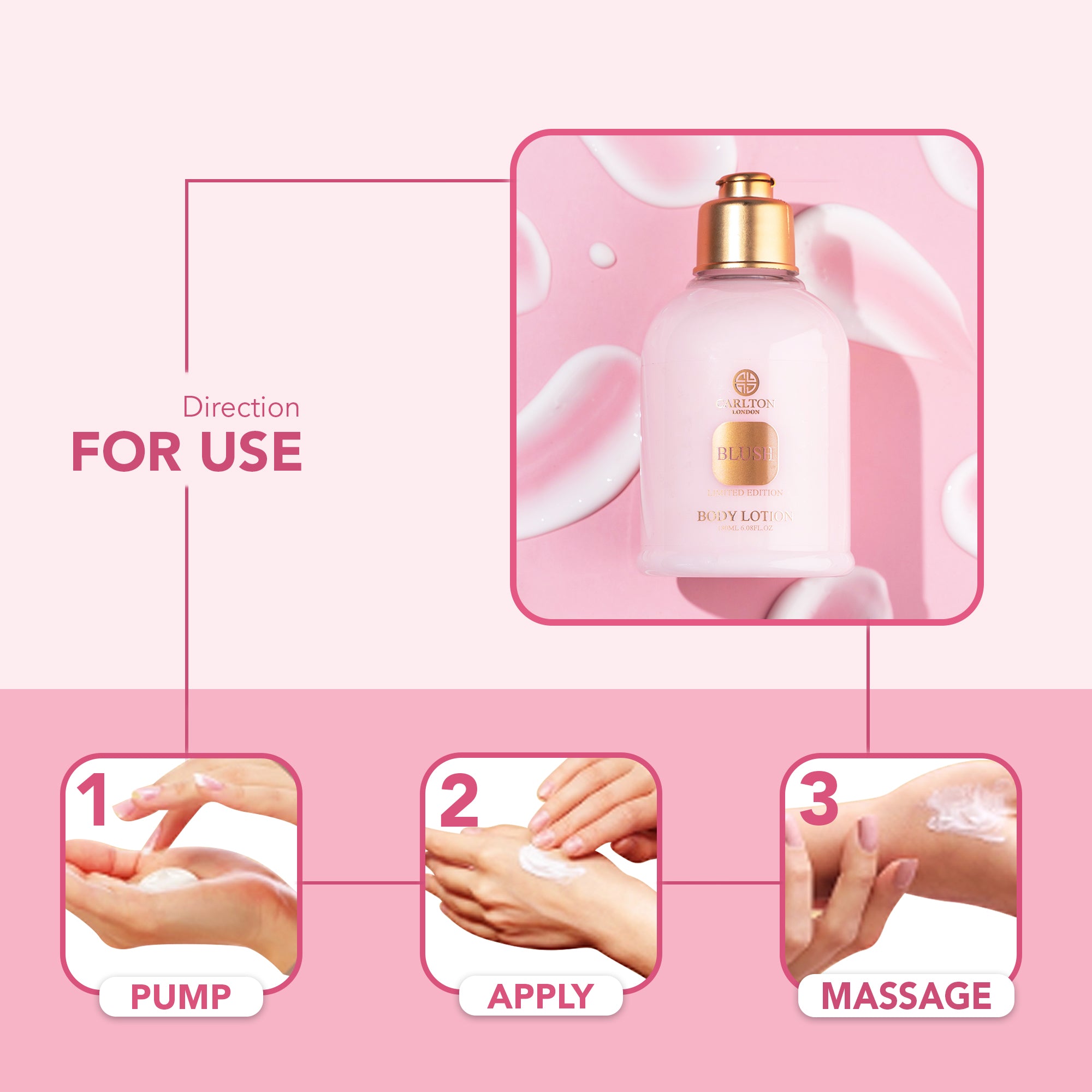 Blush Body Lotion - 180Ml