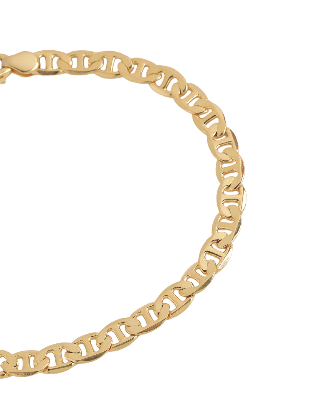 Men 18kt Gold Plated Marina Chain Link Bracelet