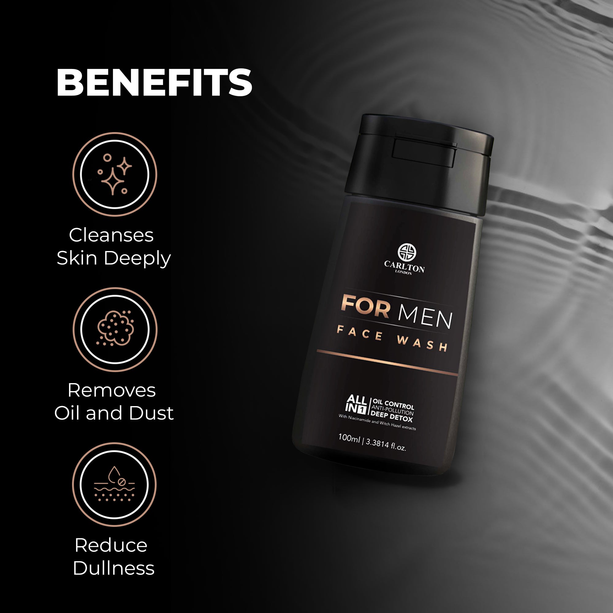 Men Face Wash - 100Ml