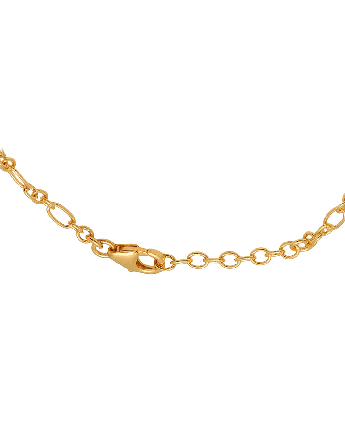 18kt Gold Plated Dangling Floral Teddy Heart Charm Enamel Bracelet