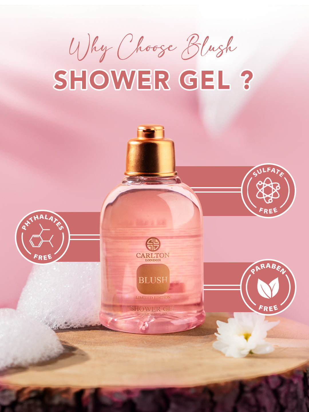 Blush Shower Gel - 180Ml