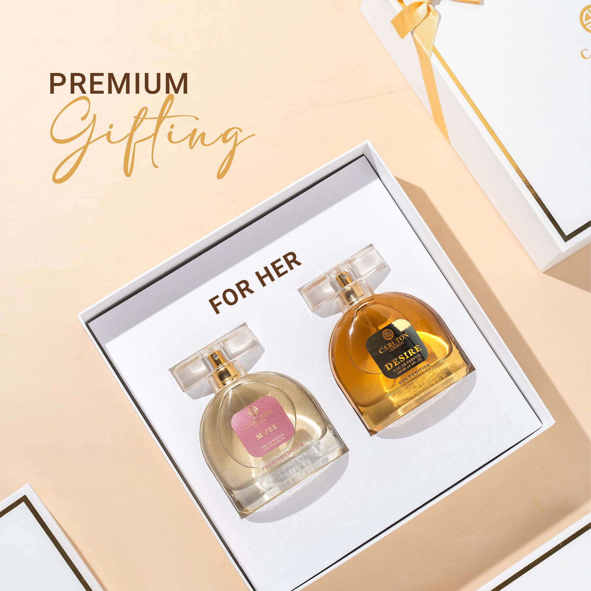 Women Gift Set Of 2 Muse & Desire Perfume-100Ml Each