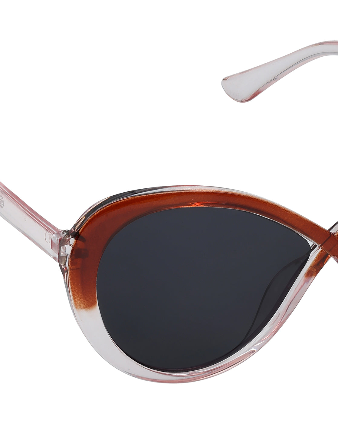 Women Dual Toned UV Protected Black Lens Oversized Sunglasses