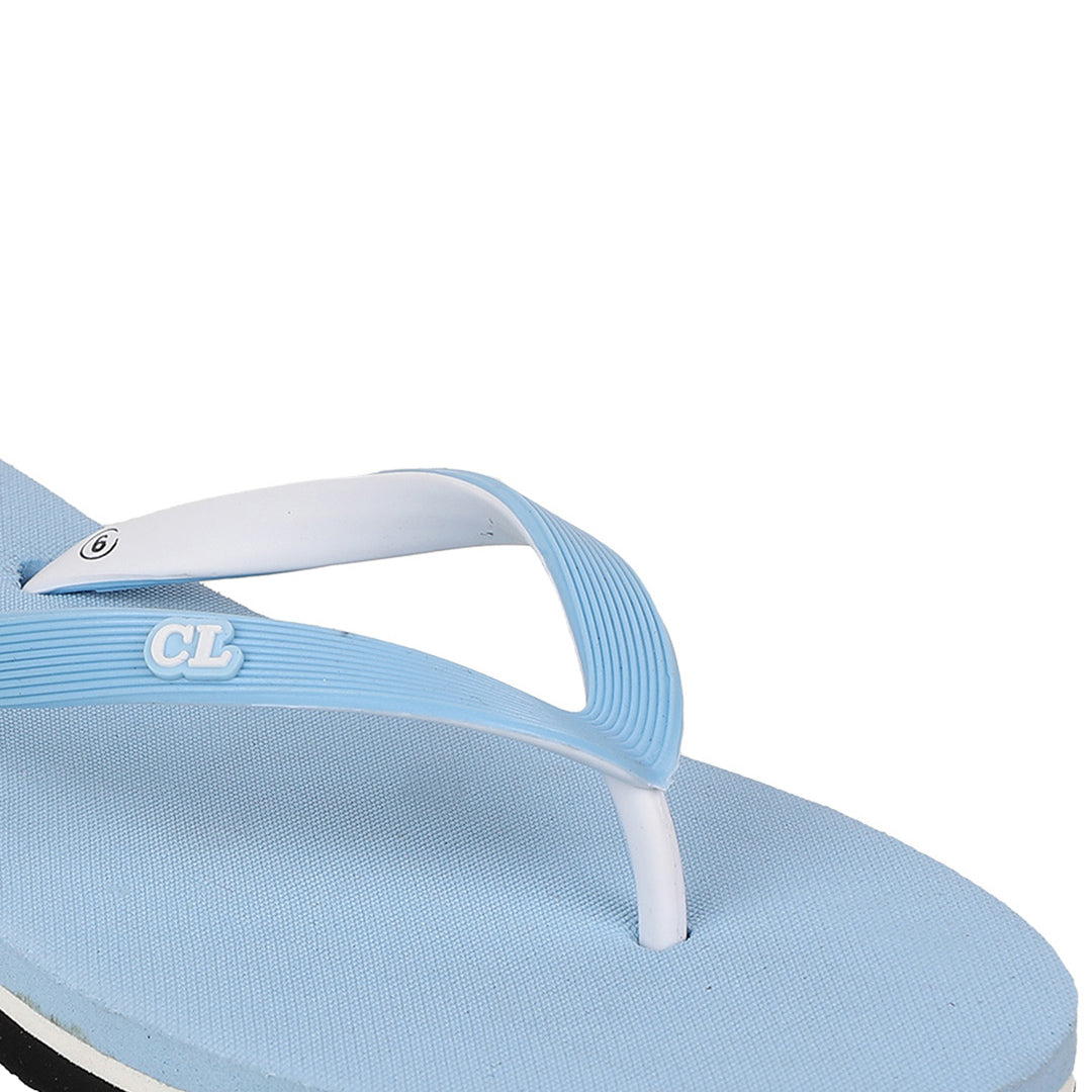 Women Striped Strap Thong Sandals