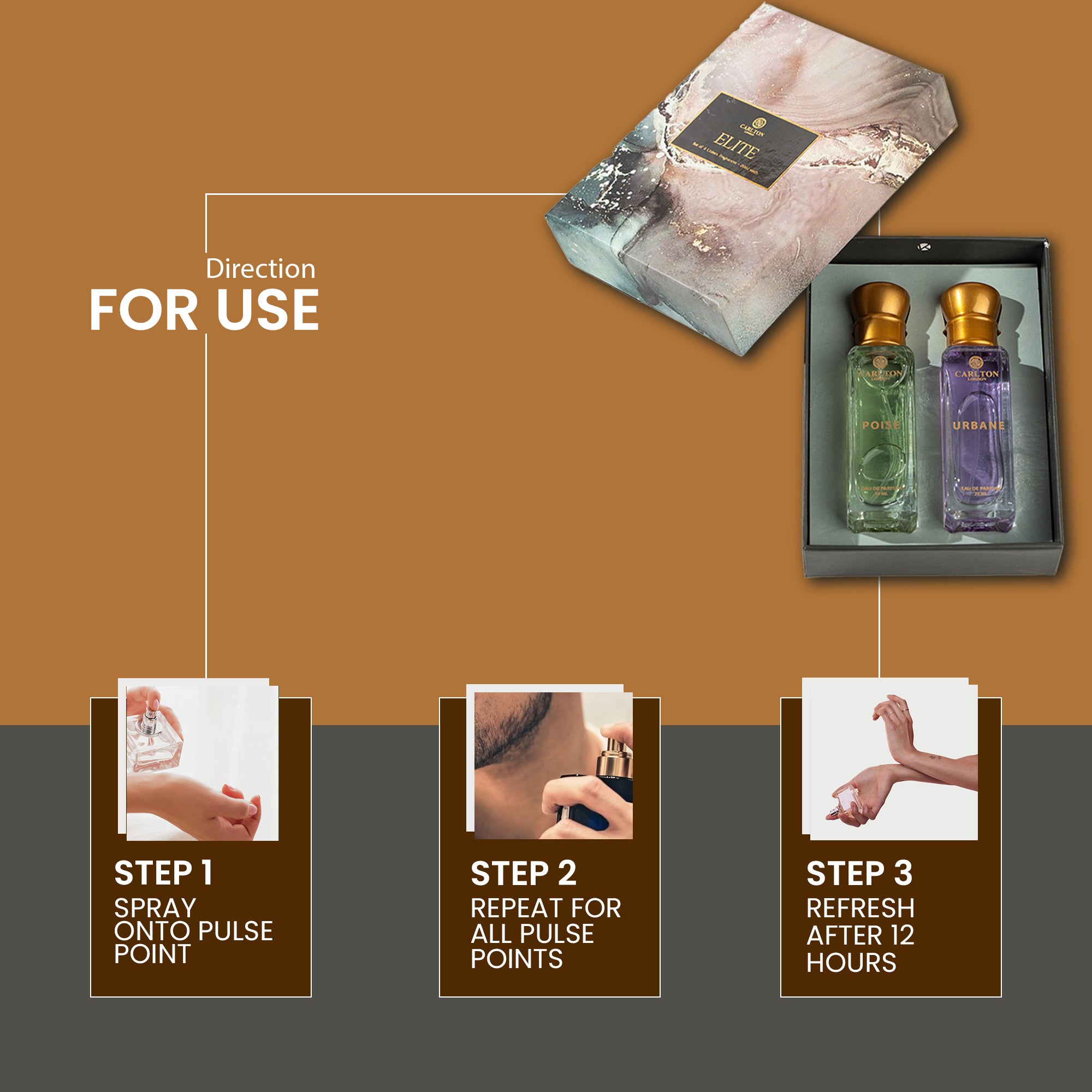 Unisex Elite Gift Set Of 2 - 20Ml Each