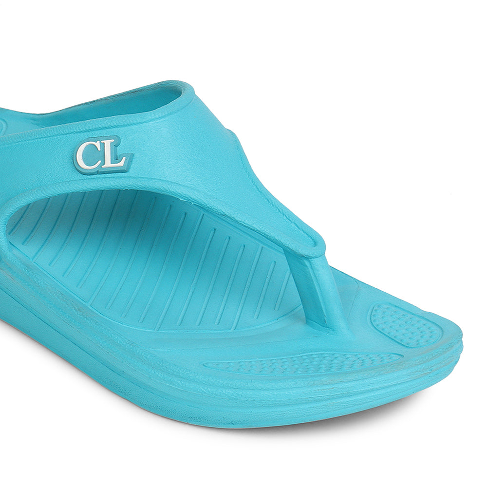 Women Fuchsia Comfortable Wedge Flip Flops