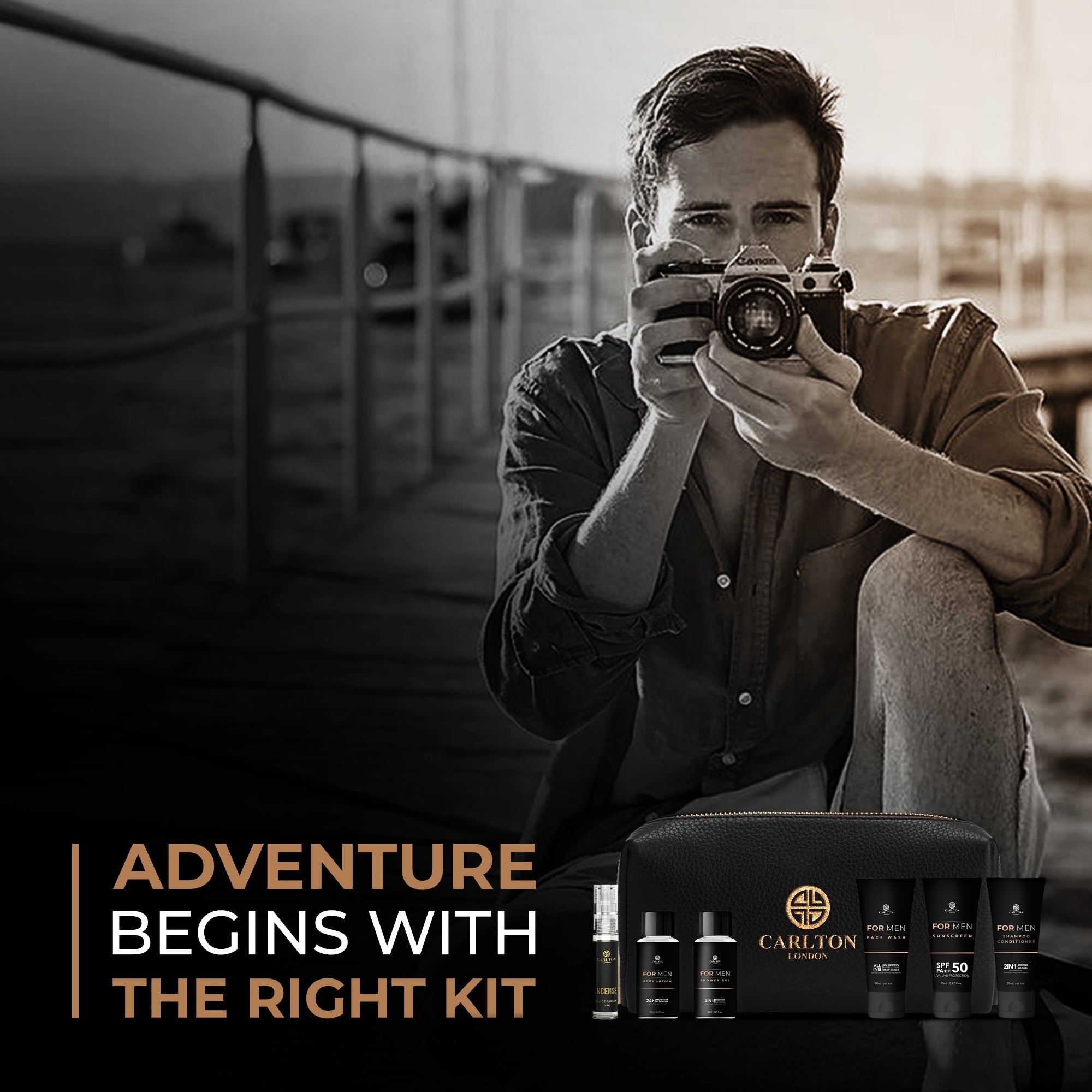 Men Travel Kit - 110Ml
