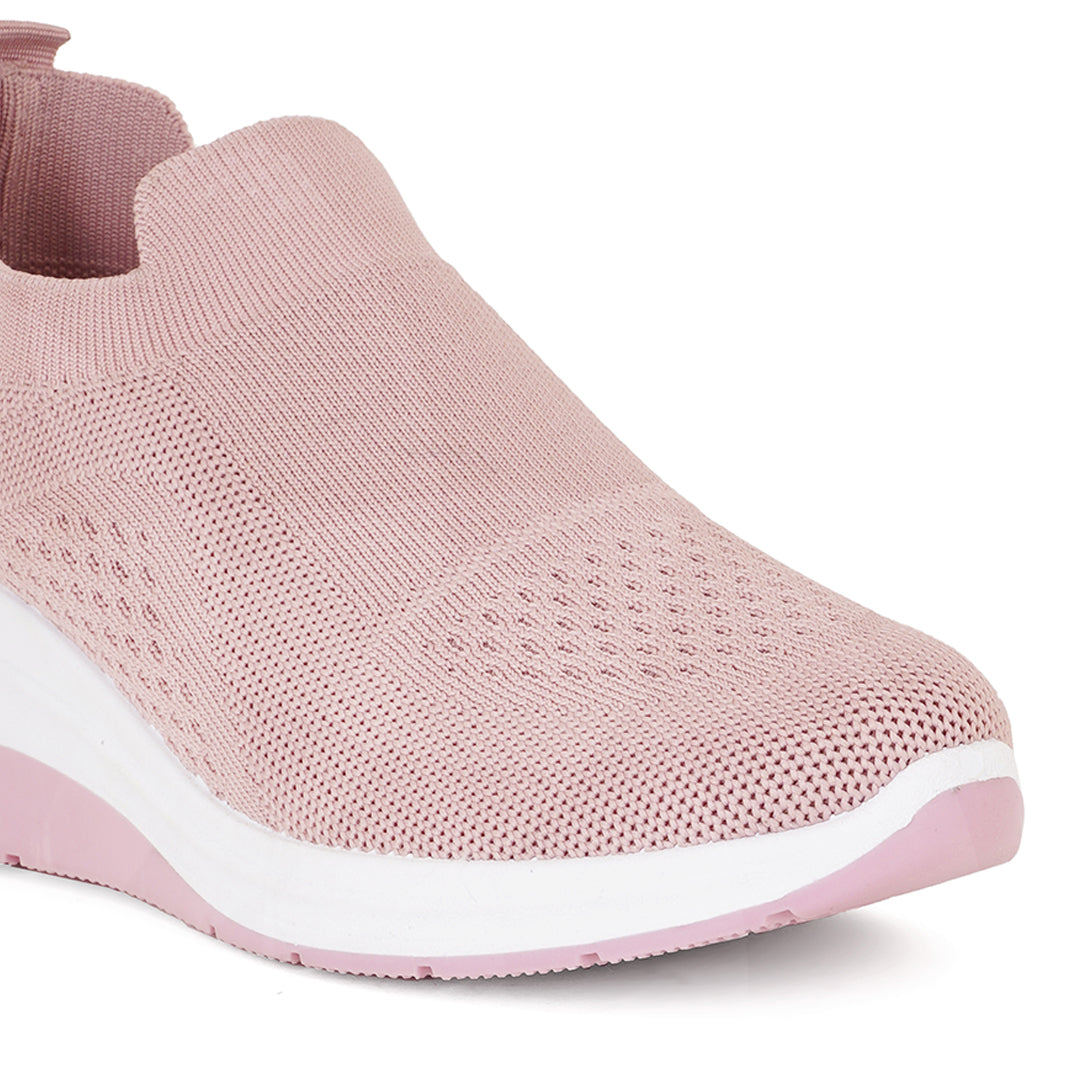 Women Comfortable Flyknit Lightweight Slip-On Sneakers