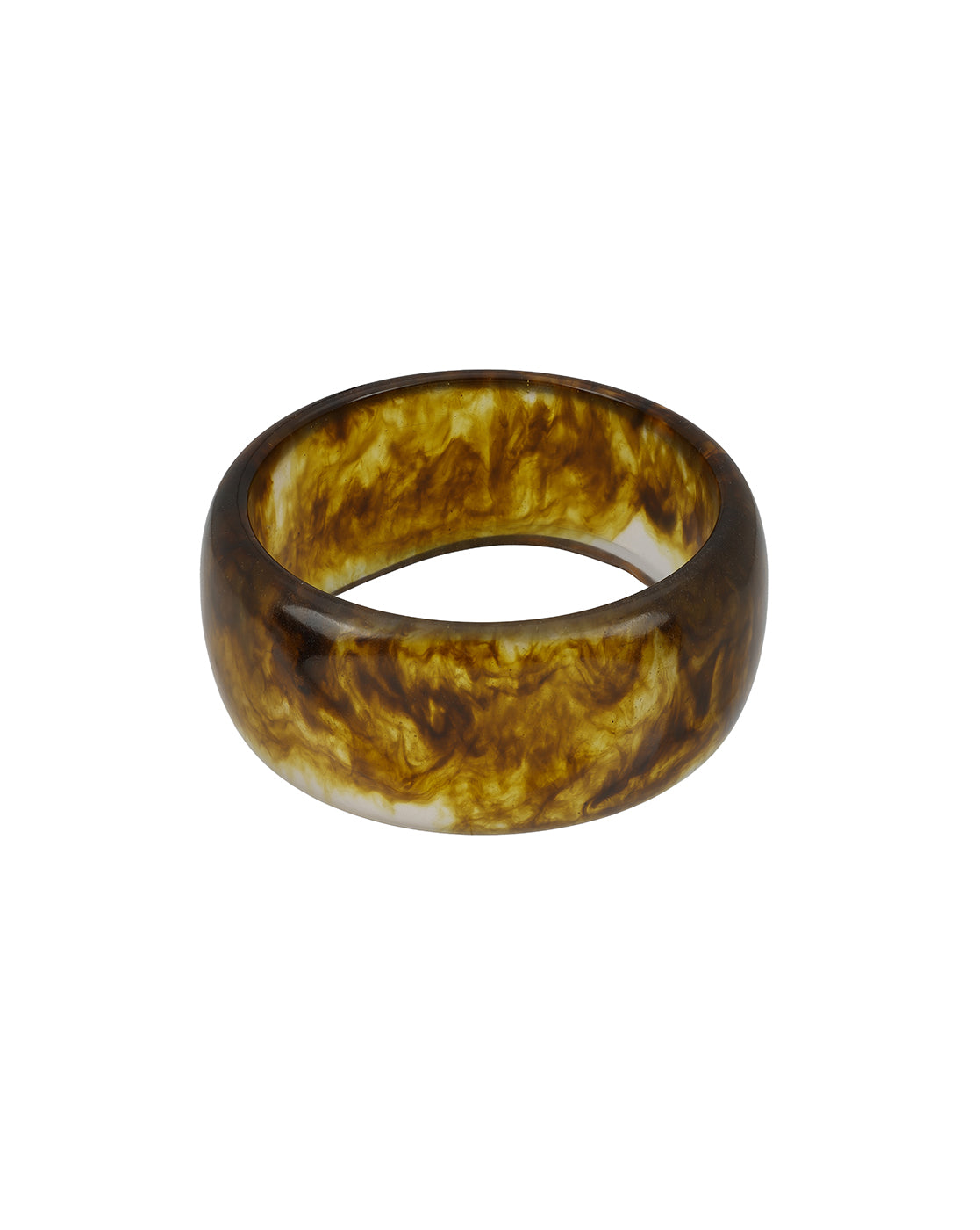 Set of 2 Fashionable Chunky Resin Bracelet