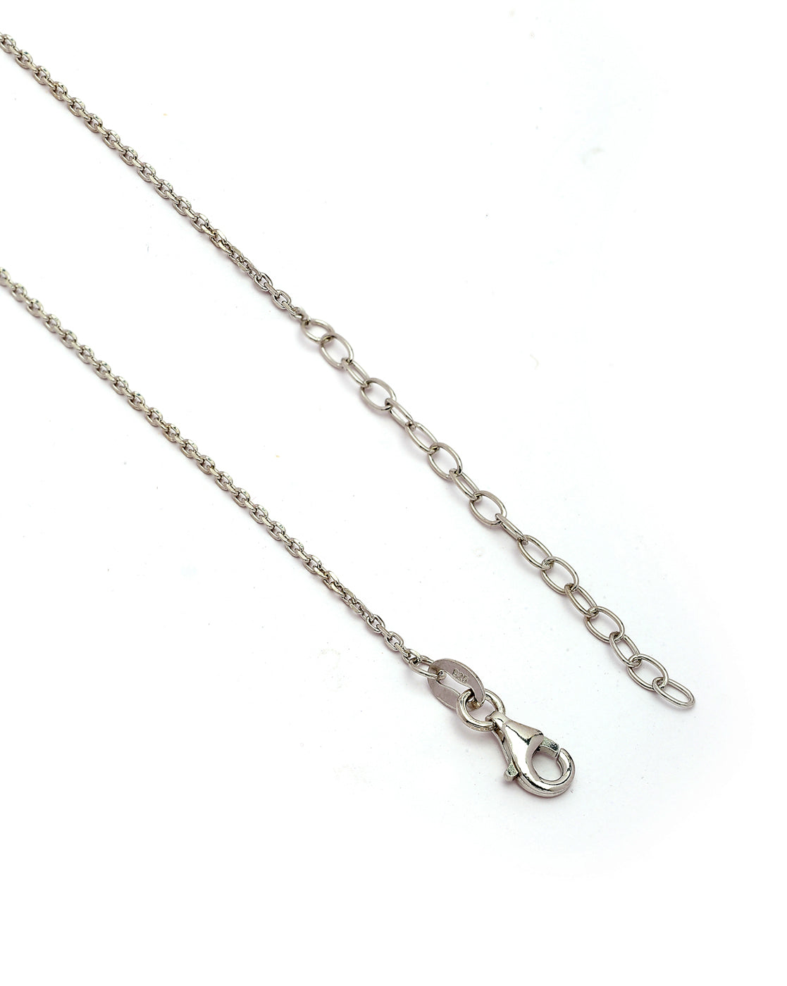 925 Sterling Silver Rhodium Plated CZ Heart with Infinity Necklace