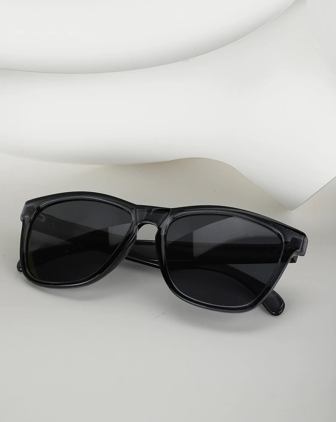 Carlton London Black Square Sunglasses Uv Protected Wayfarer Sunglasses For Men
