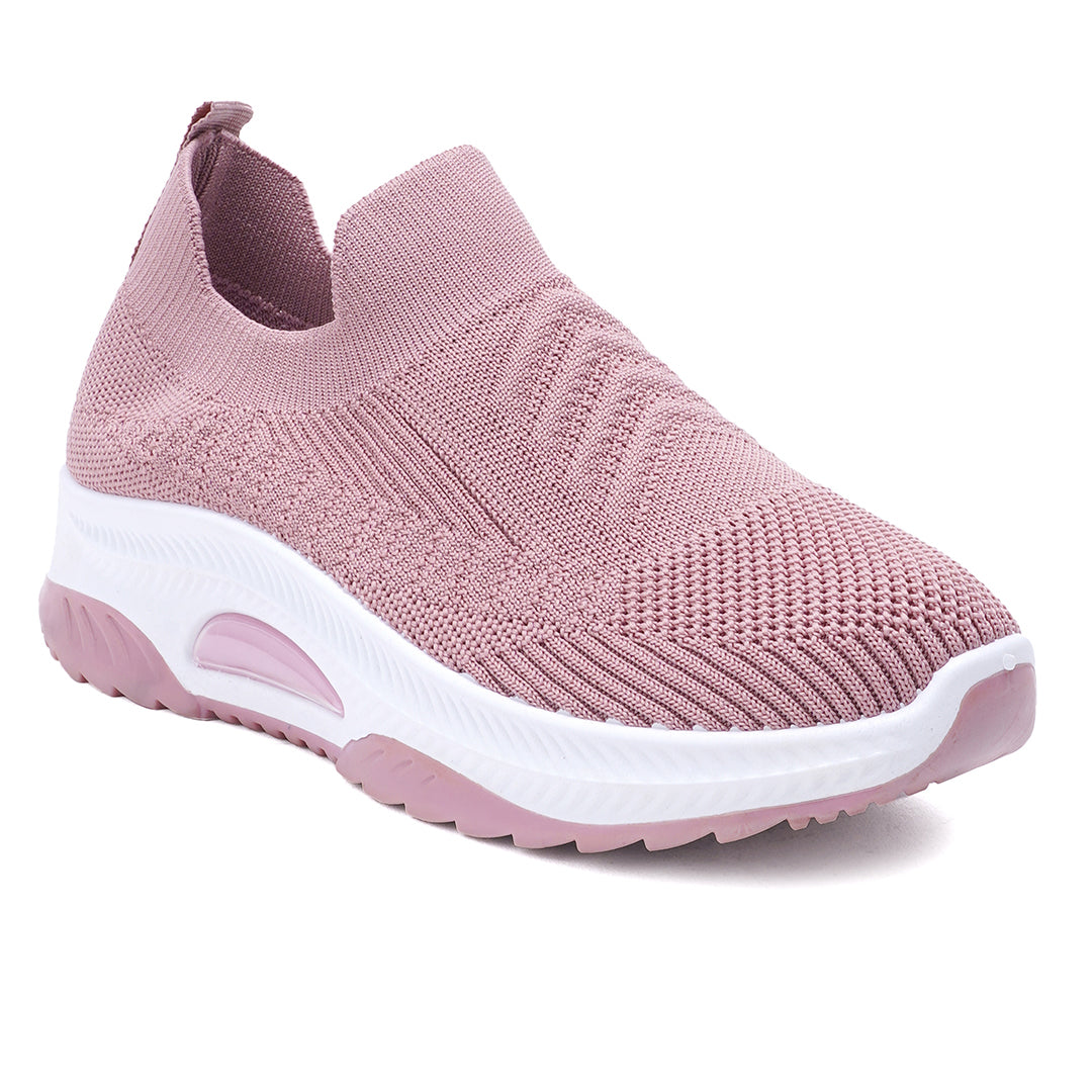 Women Comfortable Flyknit Lightweight Slip-On Sneakers