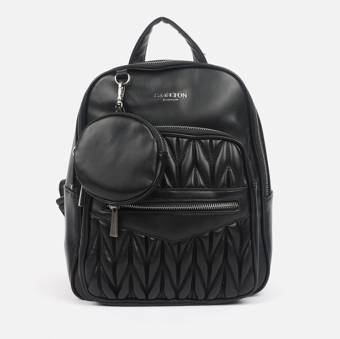 CARLTON LONDON WOMEN BACKPACK BAG