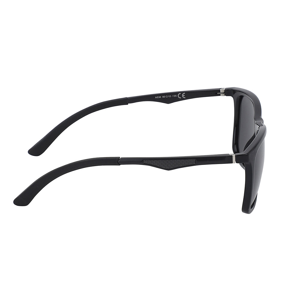 Carlton London Premium Black Toned Polarised And Uv Protected Lens Wayfarer Sunglasses For Men