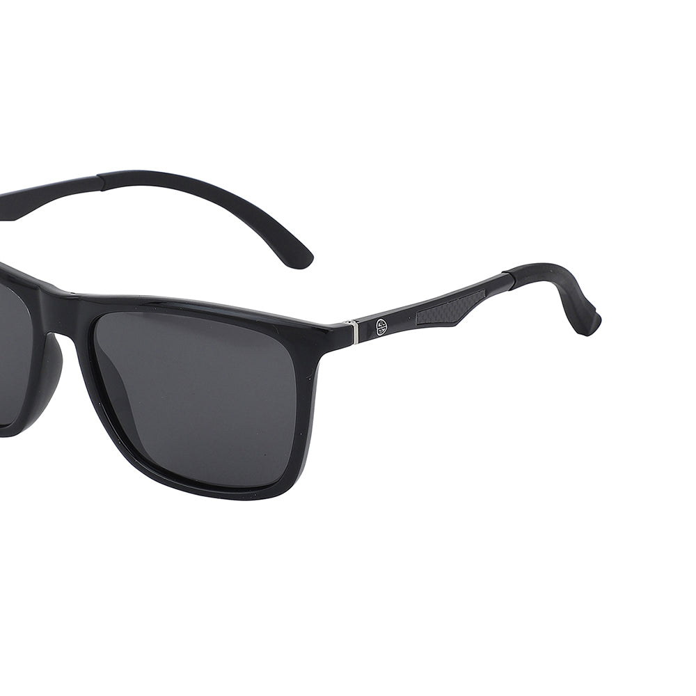 Carlton London Premium Black Toned Polarised And Uv Protected Lens Wayfarer Sunglasses For Men