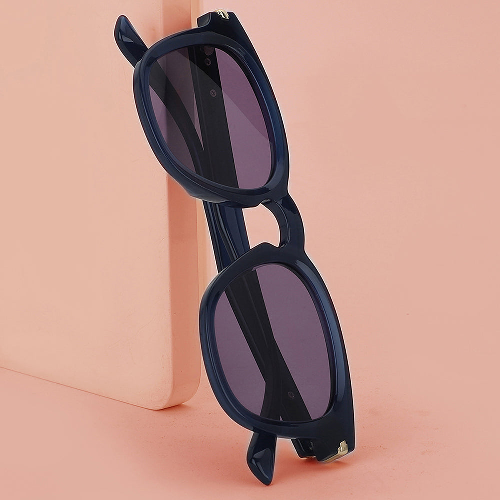 Carlton London Premium Blue Toned Polarised And Uv Protected Lens Wayfarer Sunglasses For Men