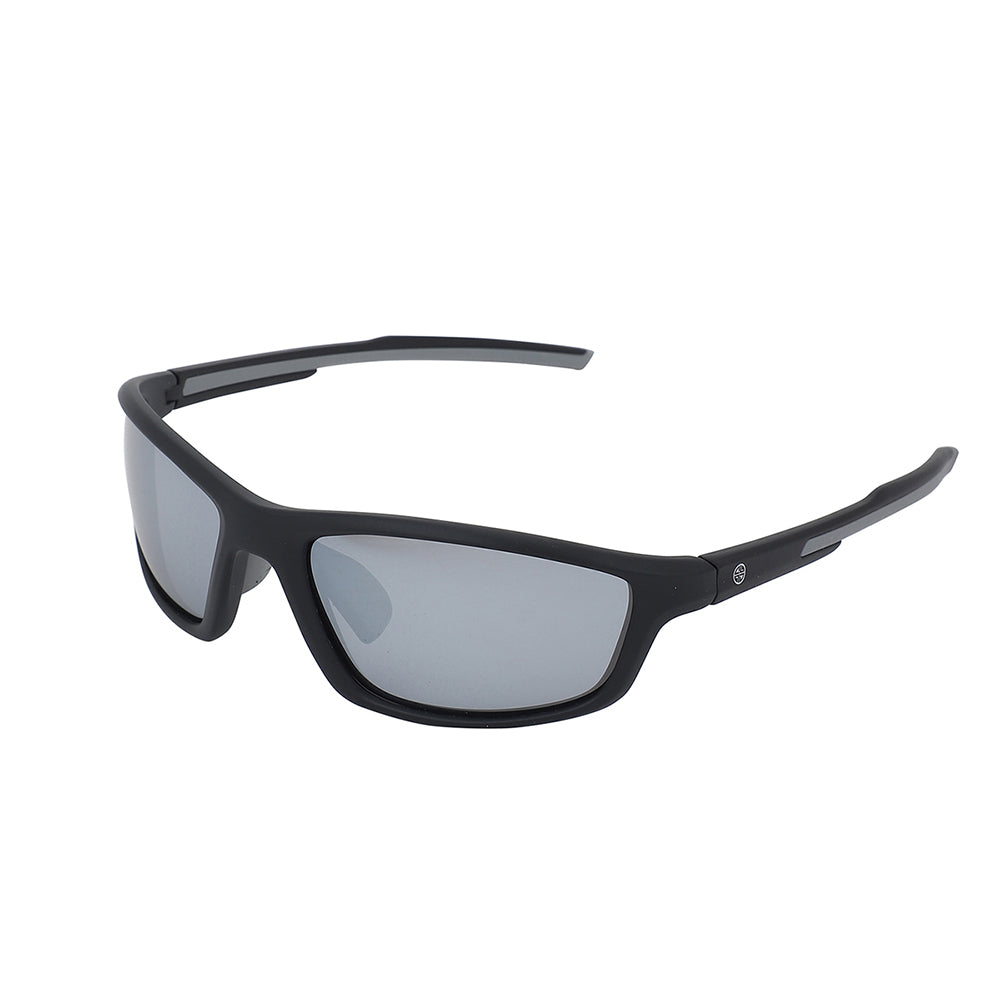 Carlton London Premium Black Toned Polarised And Uv Protected Lens Sports Sunglasses For Men