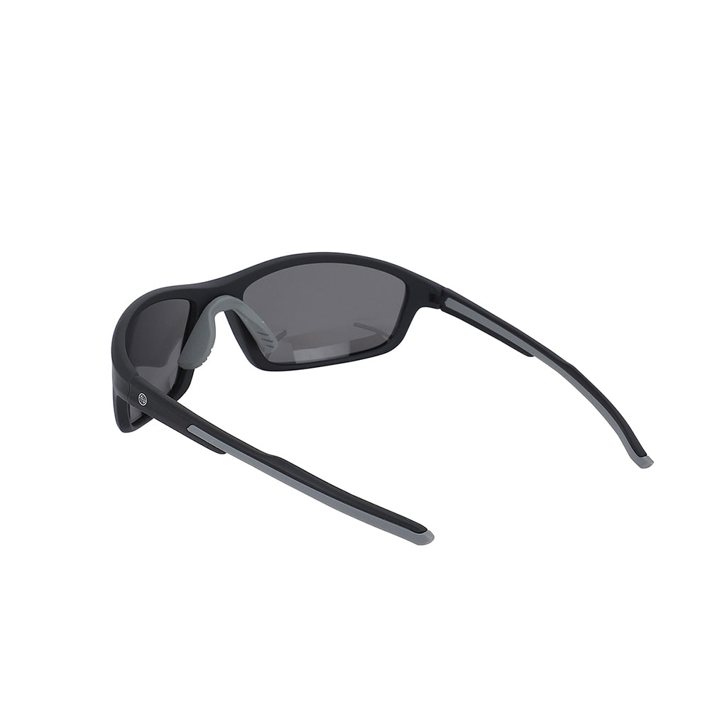 Carlton London Premium Black Toned Polarised And Uv Protected Lens Sports Sunglasses For Men