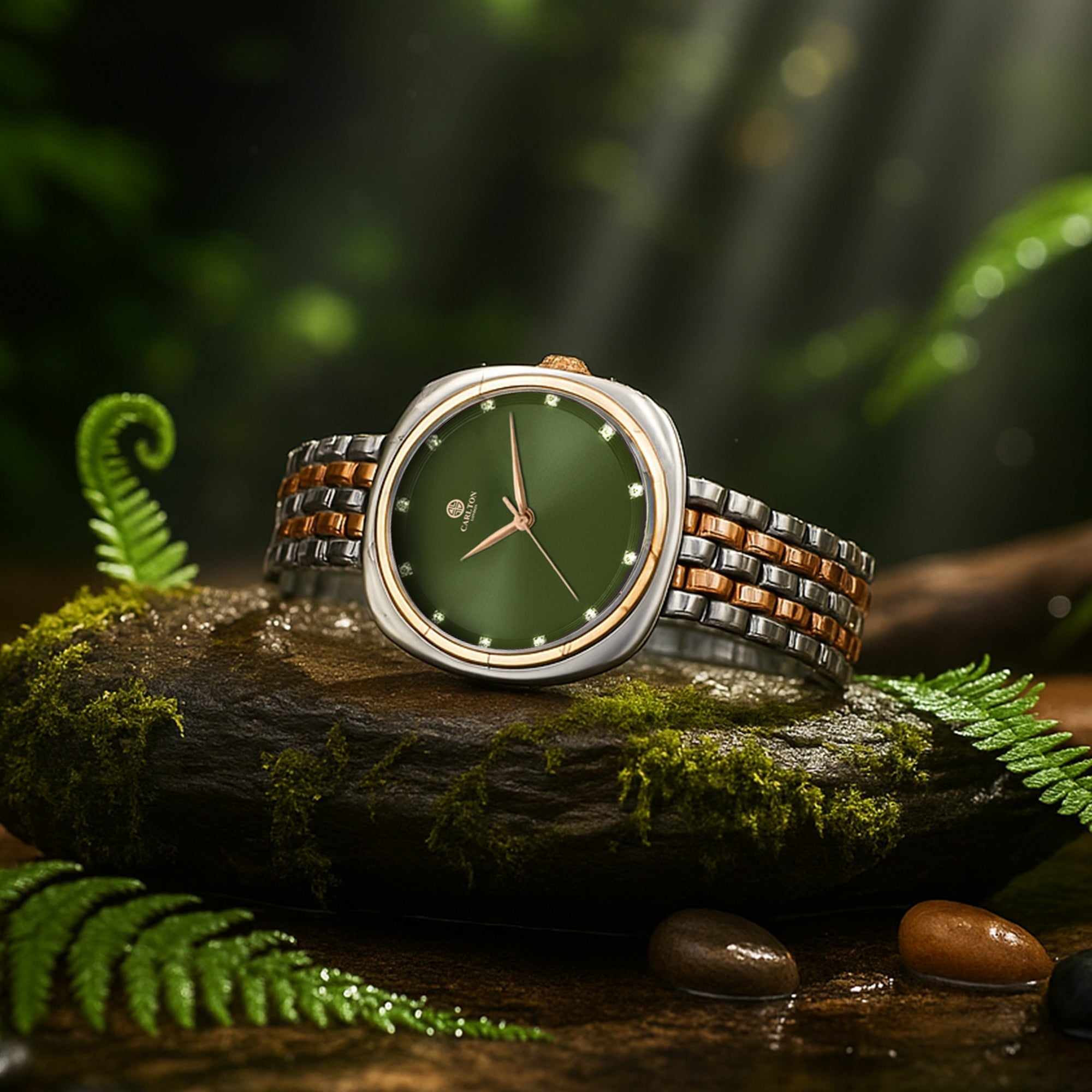 Women Celeste Olive Green Analog Watch - CLW-CT-11