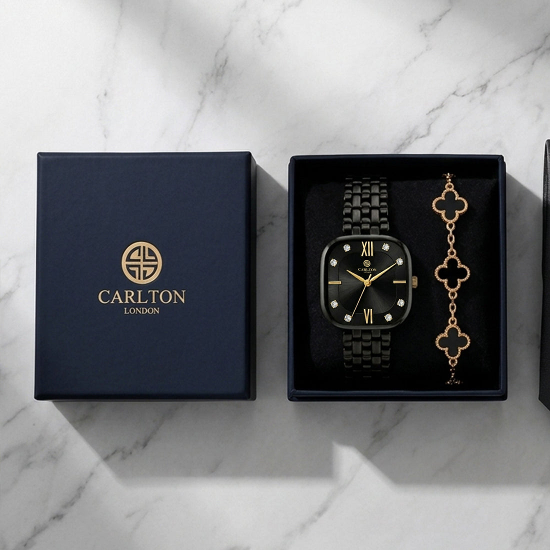 Gift Set Women - Chelsea & Black Leaf Bracelet -CLPLG136