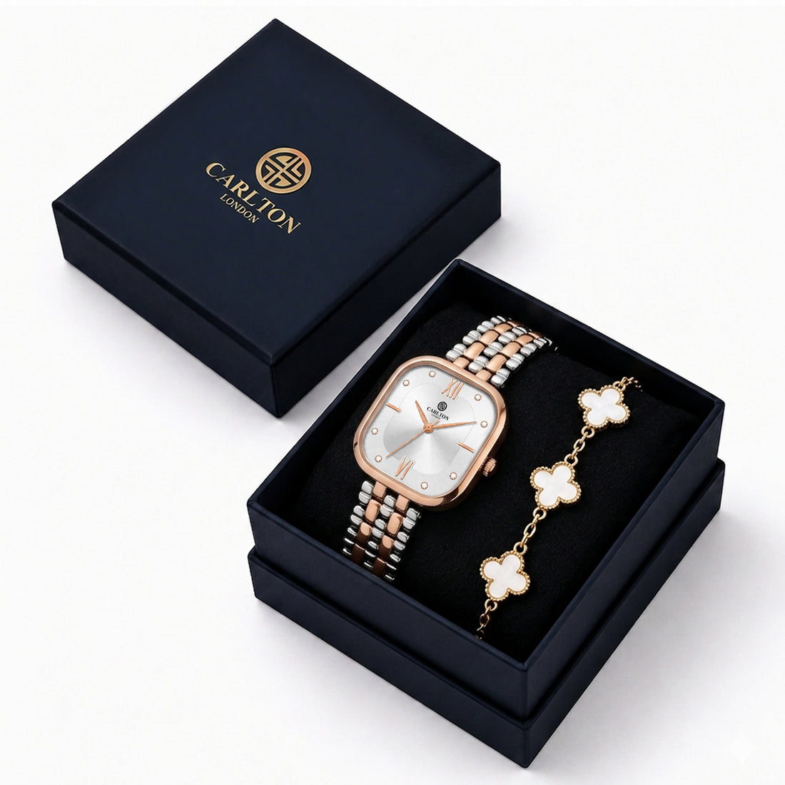 Gift Set Women - Chelsea & White Leaf Bracelet -CLPLG135