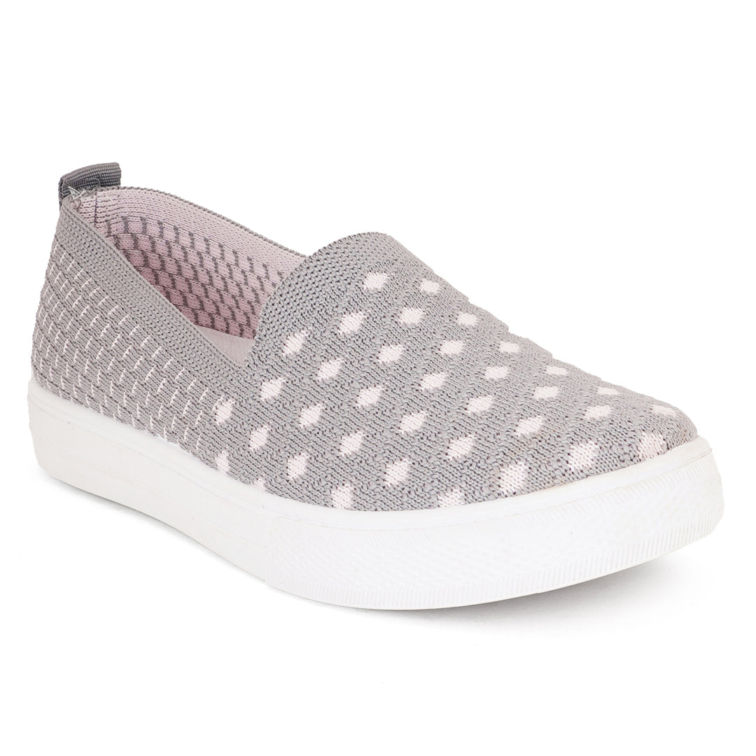 Women Comfortable Flyknit Lightweight Slip-On Sneakers