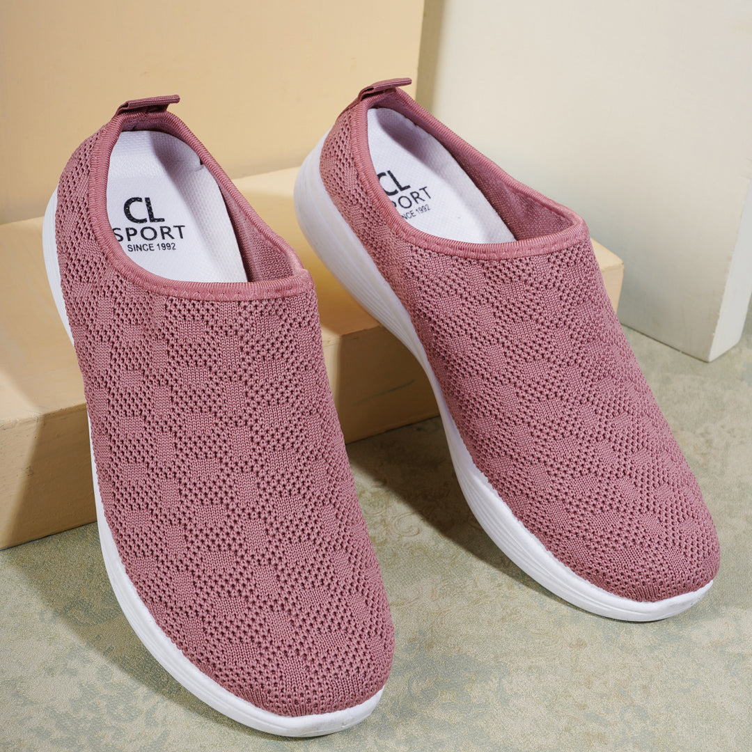 Women Comfortable Flyknit Lightweight Slip-On Sneakers